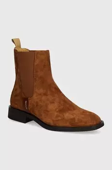 Замшевые ботинки челси Fayy Gant, коричневый