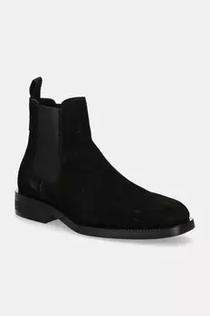 Замшевые ботинки челси Gant Rizmood, черный