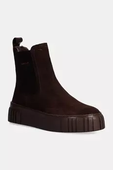 Замшевые ботинки челси Gant Snowmont, коричневый