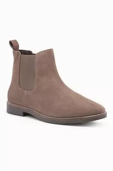 Замшевые ботинки челси Ombre, бежевый