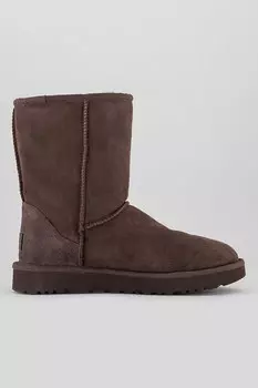Замшевые ботинки Classic Short II Ugg, фиолетовый