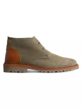 Замшевые ботинки Discovery Chukka Allen Edmonds, цвет Clove