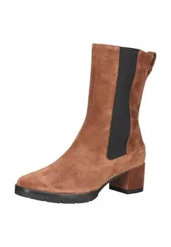 Замшевые ботинки Hogl, цвет Nut