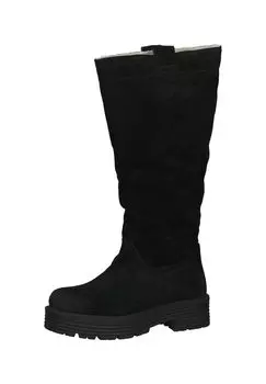 Замшевые ботинки LAZAMANI, черный