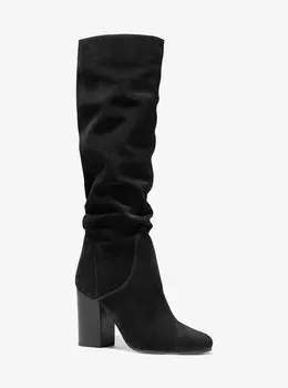 Замшевые ботинки Leigh Michael Kors, черный