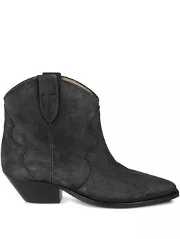 Замшевые ботинки MARANT TOILE, черный