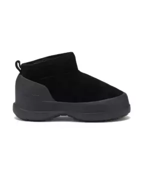Замшевые ботинки на массивной подошве Moon Boot, черный