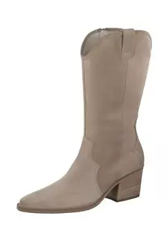 Замшевые ботинки paul green, бежевый