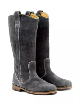 Замшевые ботинки Pp, серый