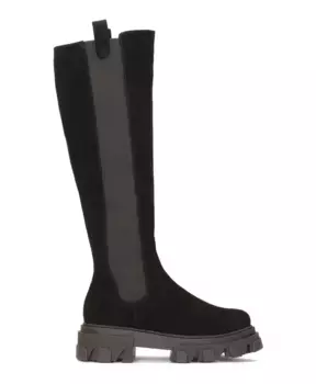 Замшевые ботинки с нескользящим верхом Kazar, черный