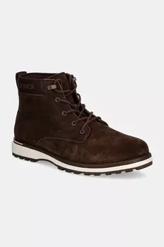 Замшевые ботинки Tommy Hilfiger CORPORATE OUTDOOR SUEDE BOOT, коричневый