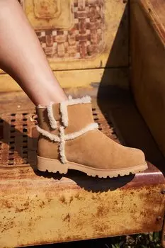 Замшевые ботинки Willow Bearpaw, белый