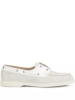 Замшевые броги Doucal's, белый