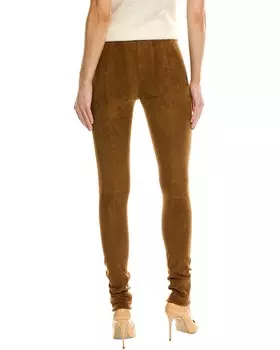 Замшевые брюки Ferragamo Salvatore Ferragamo, коричневый