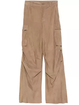 Замшевые брюки-карго Salvatore Santoro, нейтральный