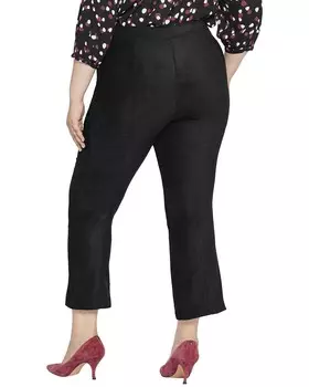 Замшевые брюки NYDJ Plus, черный