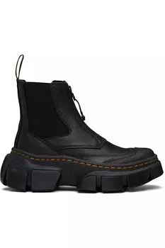 Замшевые челси-боты Dmxl на молнии Dr. Martens, черный