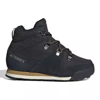 Замшевые детские ботинки Terrex Snowpitch Adidas Performance, черный (Размер 27 RU)