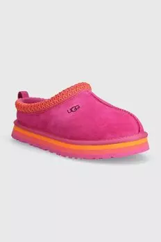 Замшевые детские тапочки Ugg, розовый