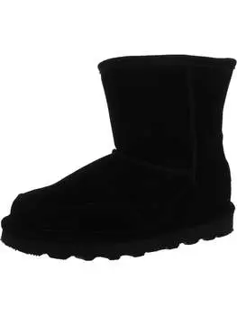 Замшевые детские зимние и зимние ботинки Brady для девочек BEARPAW, черный