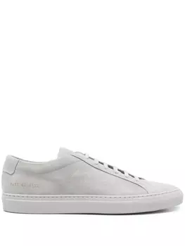 Замшевые кеды Common Projects, серый