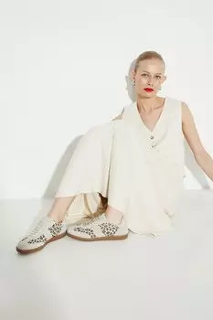 Замшевые кеды Medicine, бежевый