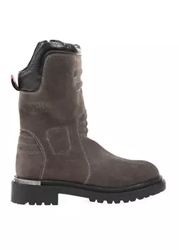 Замшевые коричневые женские ботинки Harley Davidson