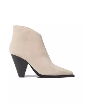 Замшевые ковбойские сапоги Angy Scarosso, бежевый