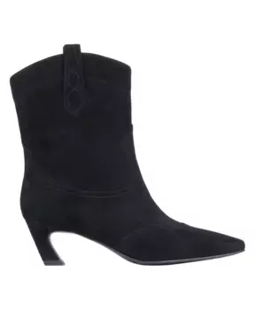 Замшевые ковбойские сапоги для женщин Estro, черный