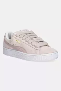 Замшевые кожаные кроссовки XL Puma, розовый