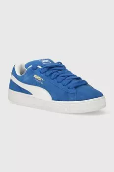 Замшевые кожаные кроссовки XL Puma, синий