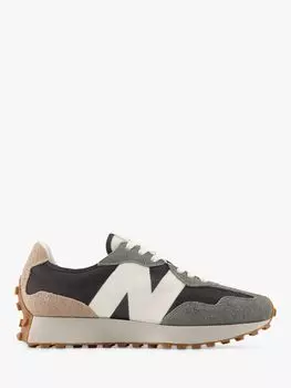 Замшевые кроссовки 327 Retro New Balance, харбор грей