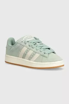 Замшевые кроссовки adidas Originals Campus 00s, бирюзовый
