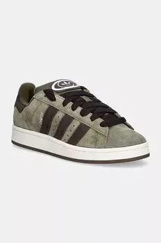 Замшевые кроссовки adidas Originals Campus 00s, зеленый