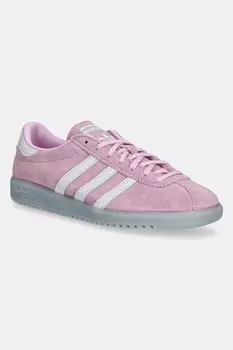 Замшевые кроссовки Bermuda Adidas Originals, розовый