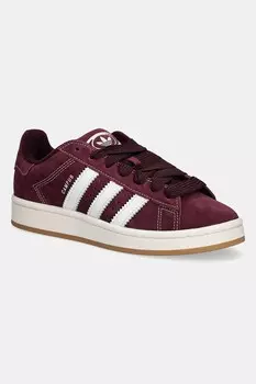 Замшевые кроссовки CAMPUS 00s Adidas Originals, бордовый