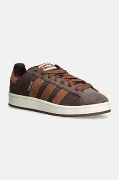 Замшевые кроссовки Campus 00s adidas Originals, коричневый