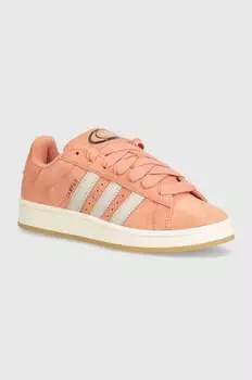 Замшевые кроссовки Campus 00s adidas Originals, розовый