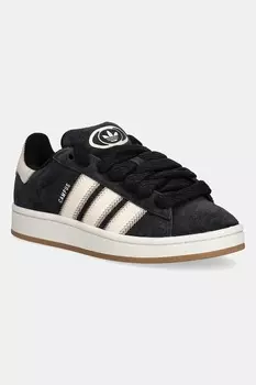 Замшевые кроссовки Campus 00s W Adidas Originals, черный