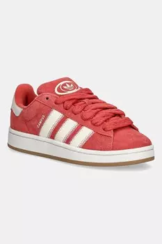 Замшевые кроссовки Campus 00s W Adidas Originals, красный