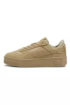 Замшевые кроссовки Carina Street Puma, бежевый