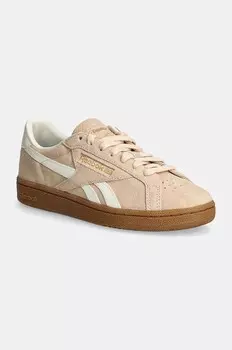 Замшевые кроссовки Club C Grounds, Великобритания Reebok Classic, оранжевый