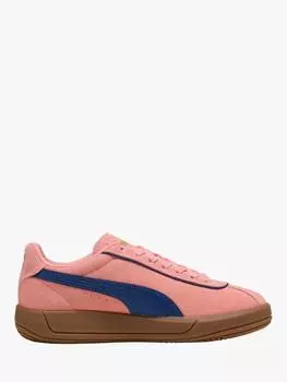 Замшевые кроссовки club klassika PUMA, цвет Pink/Blue