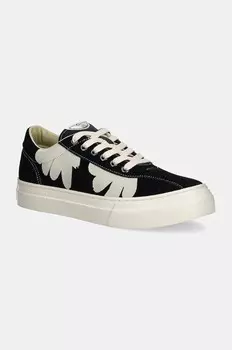 Замшевые кроссовки Dellow Cup Shroomhands Suede Stepney Workers Club, черный