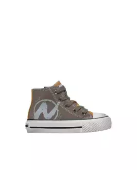 Замшевые кроссовки для мальчиков длиной до щиколотки Naturino, цвет Verde Militar