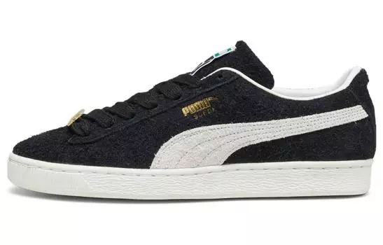 Замшевые кроссовки для скейтбординга Puma унисекс, Black/Gold