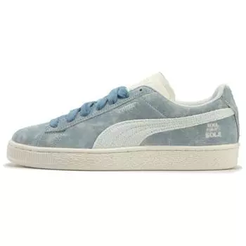 Замшевые кроссовки для скейтбординга Puma унисекс, Light blue-white-white