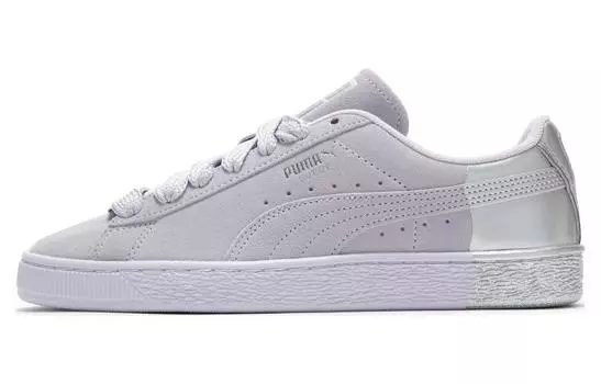 Замшевые кроссовки для скейтбординга Puma унисекс, Purple/Silver
