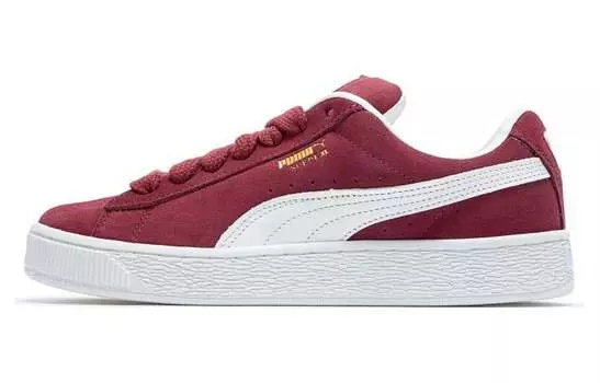 Замшевые кроссовки для скейтбординга Puma унисекс, Red and White