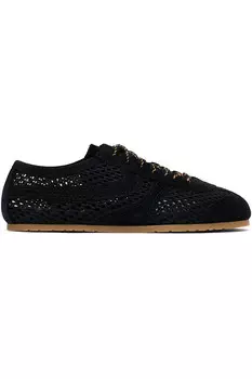 Замшевые кроссовки Dries Van Noten, черный